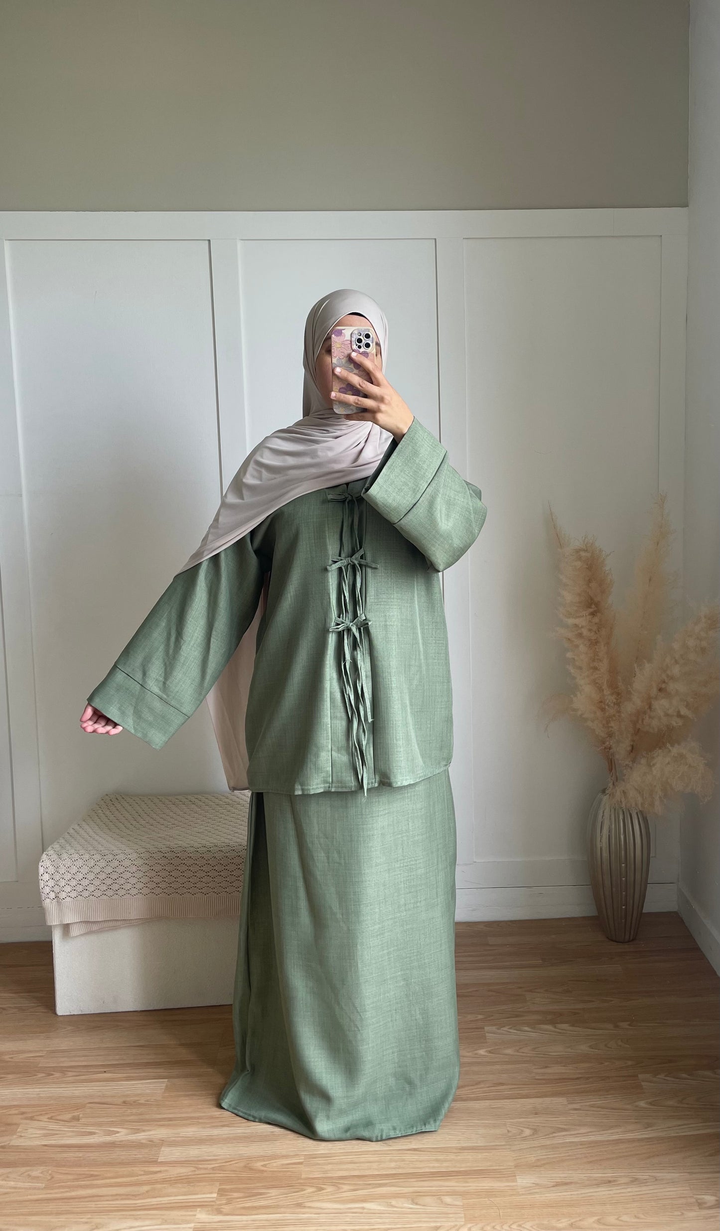 Ensemble jupe Manel | Vert