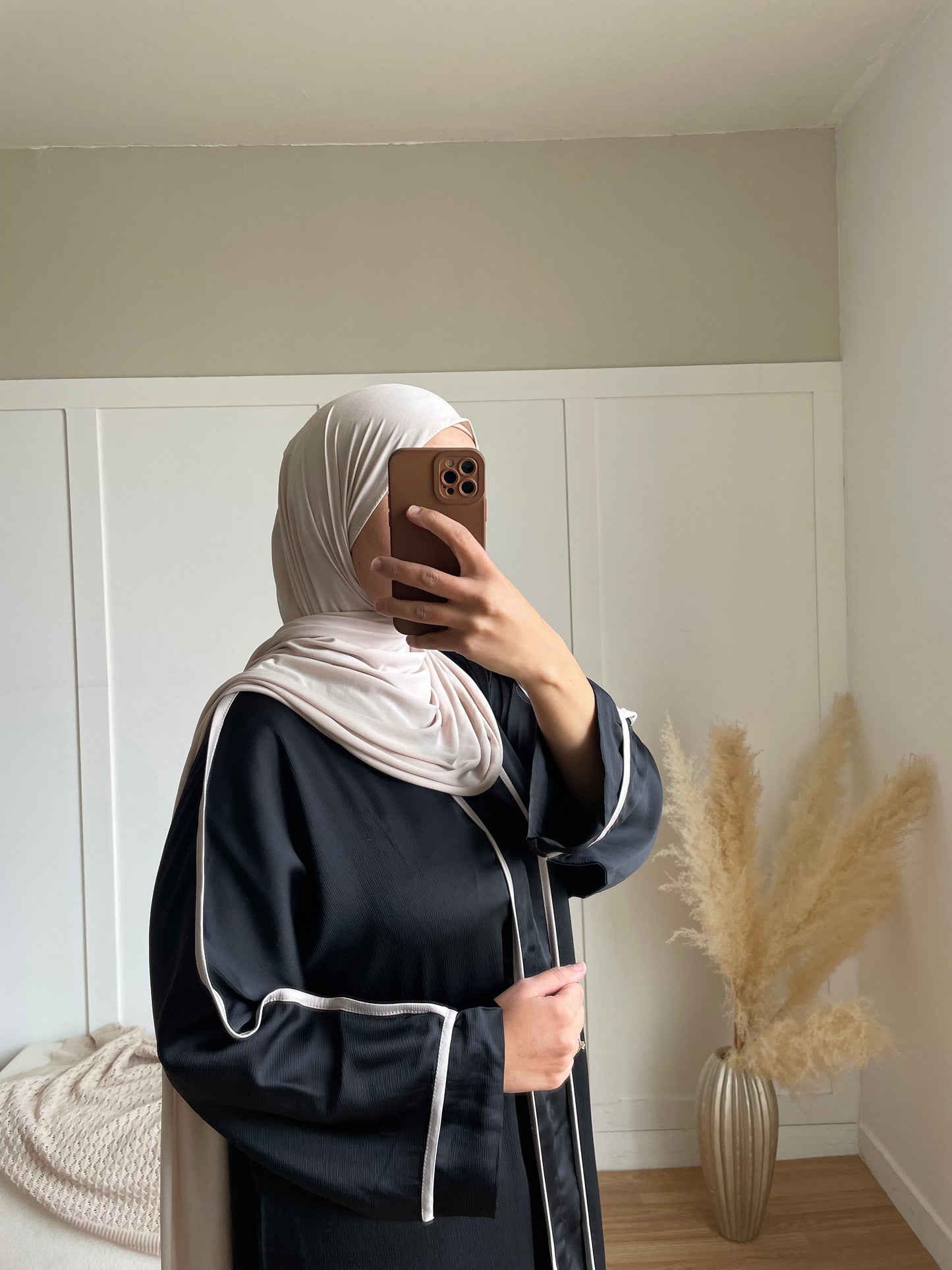Abaya Hajar | Noir