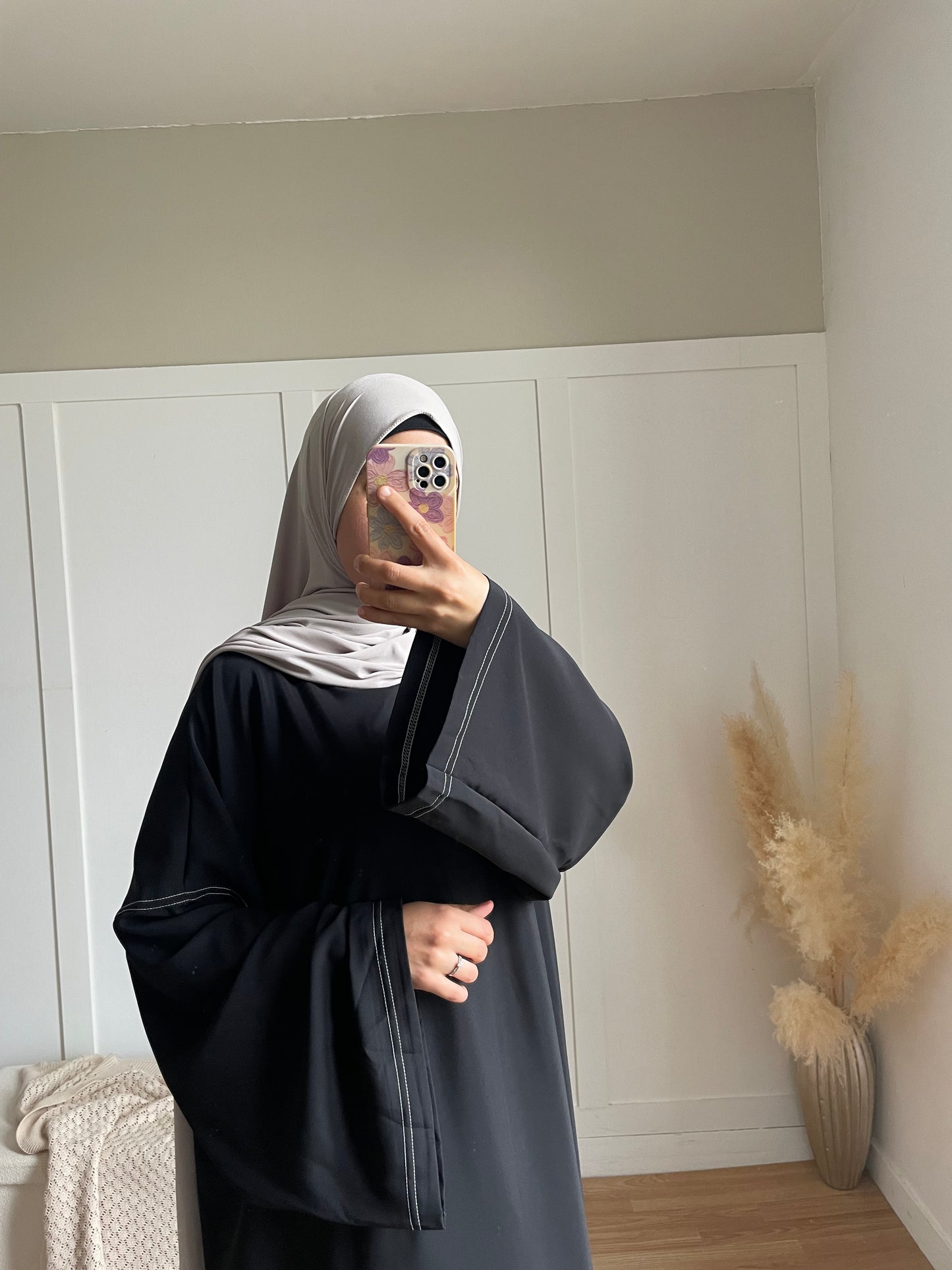 Abaya Rania | Noir