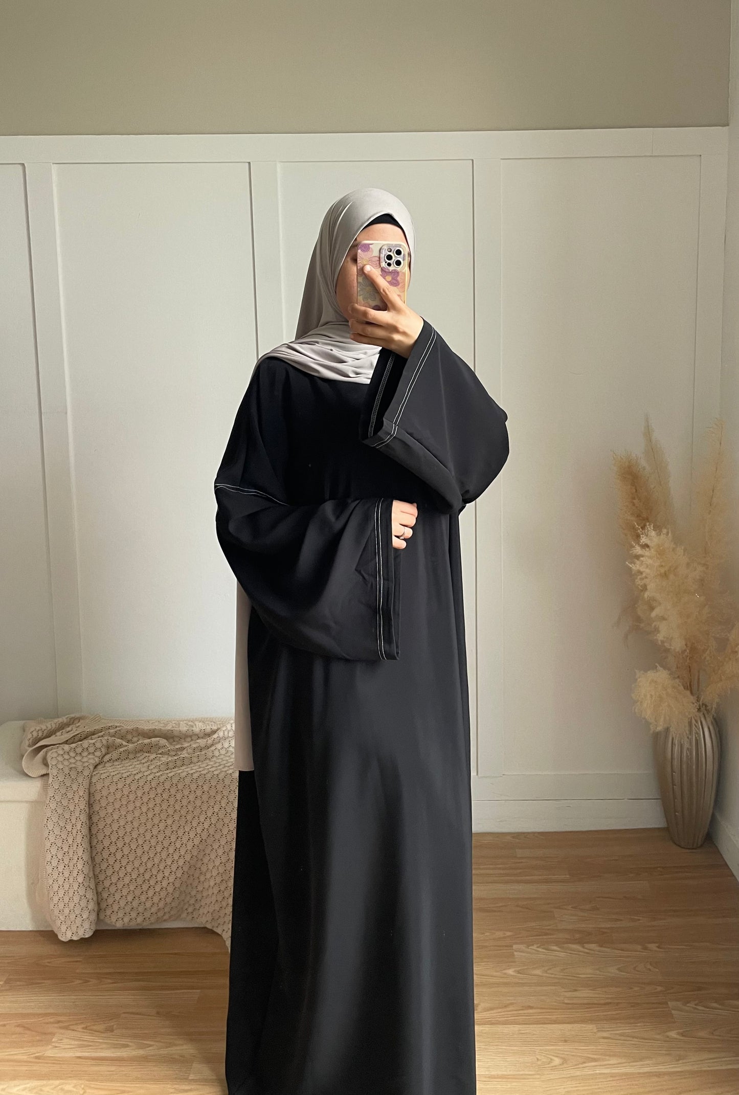 Abaya Rania | Noir