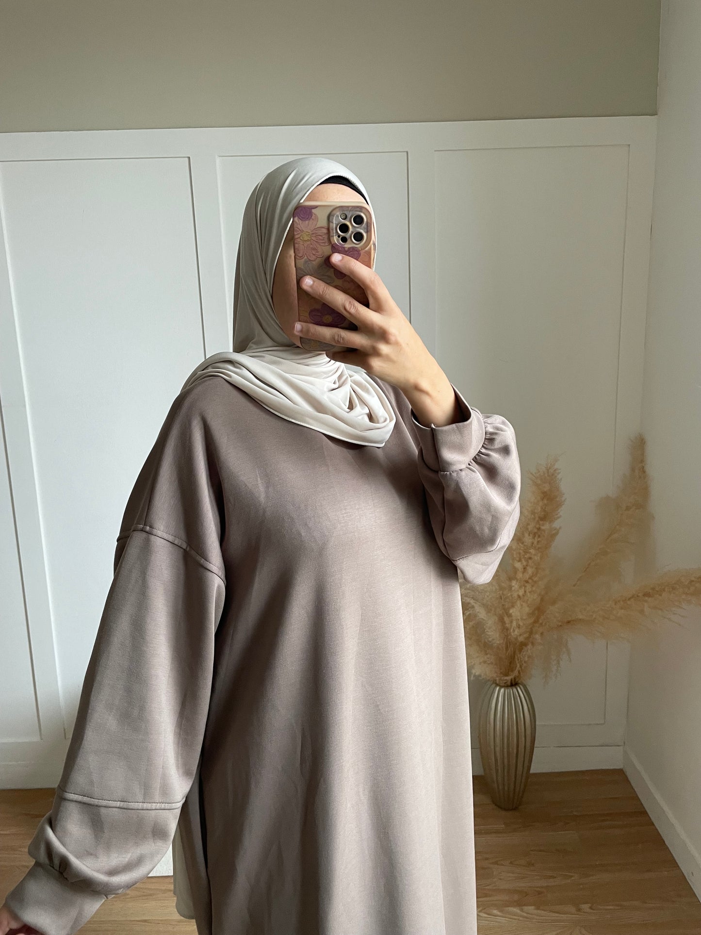 Robe pull Leila | Taupe