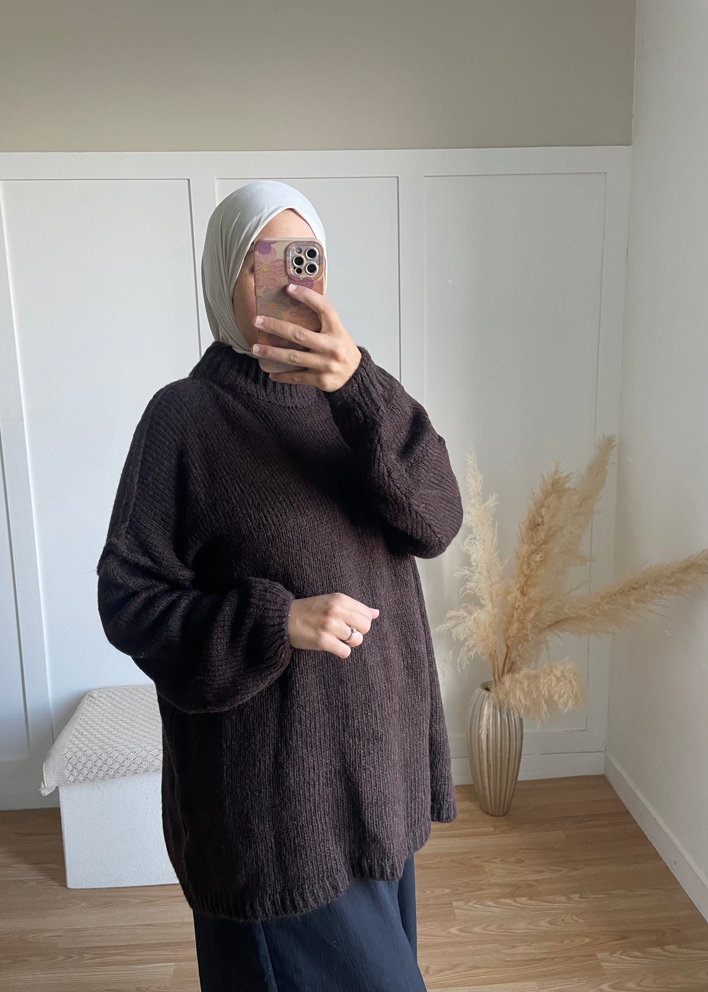 Pull jade | marron