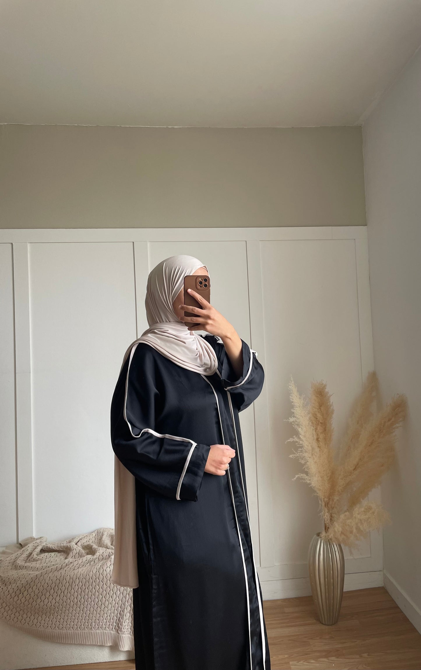 Abaya Hajar | Noir