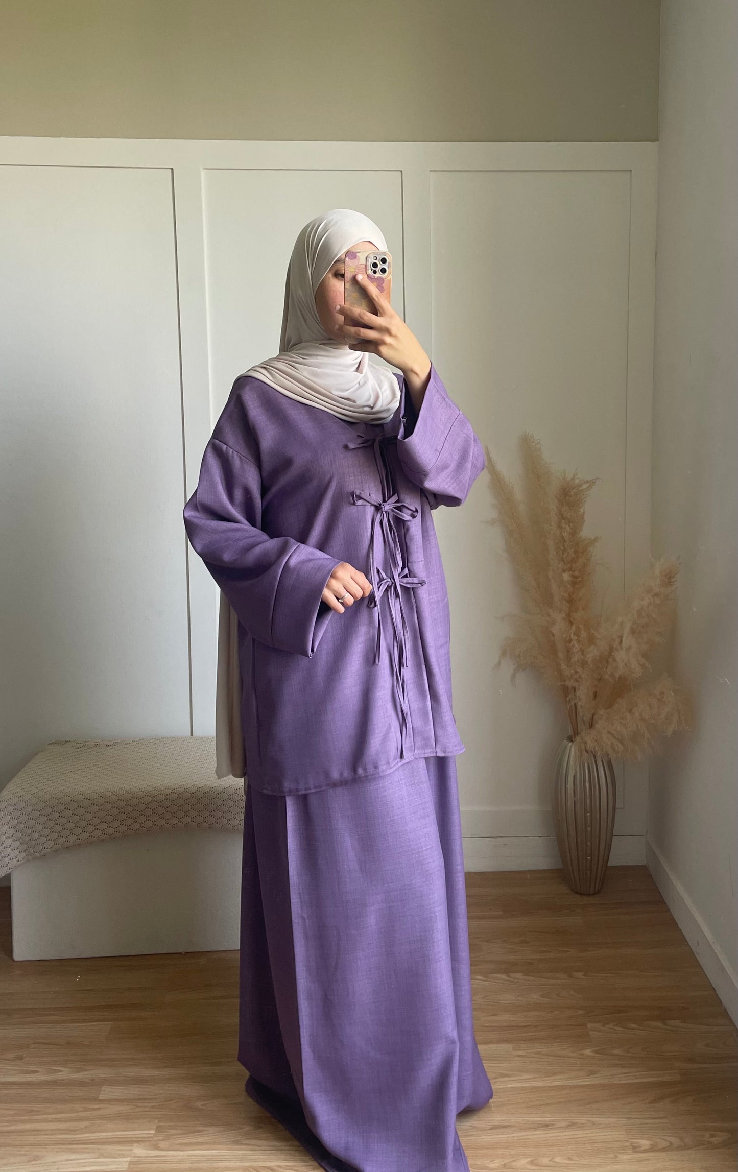 Ensemble jupe Manel | violet
