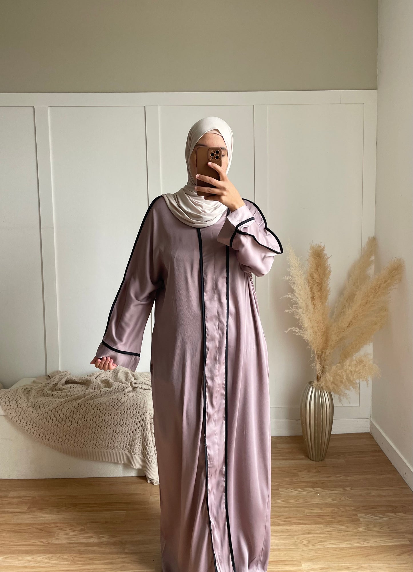 Abaya Hajar | Rose