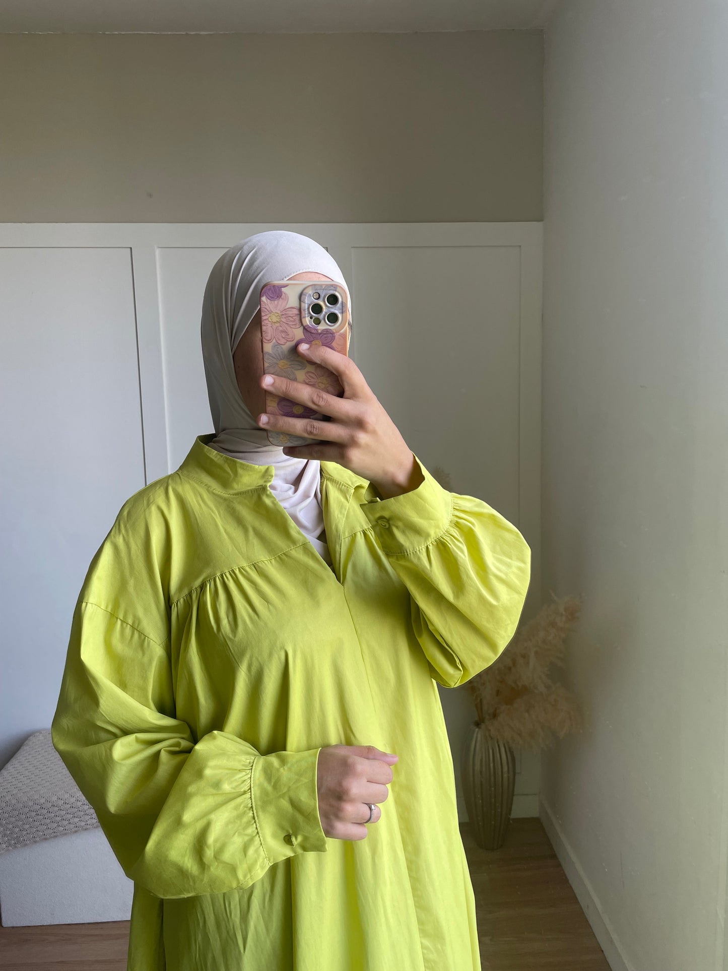 Robe mayssa | Vert clair