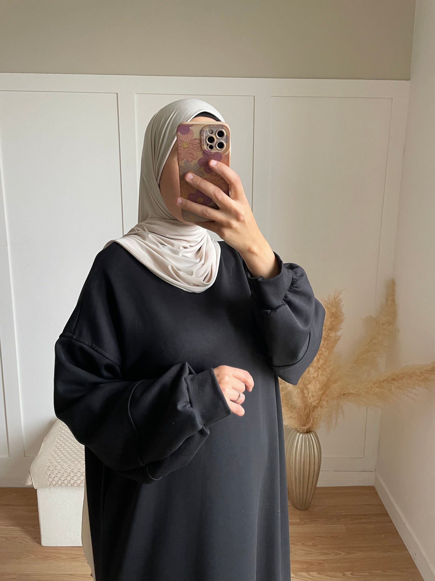 Robe pull Leila | Noir