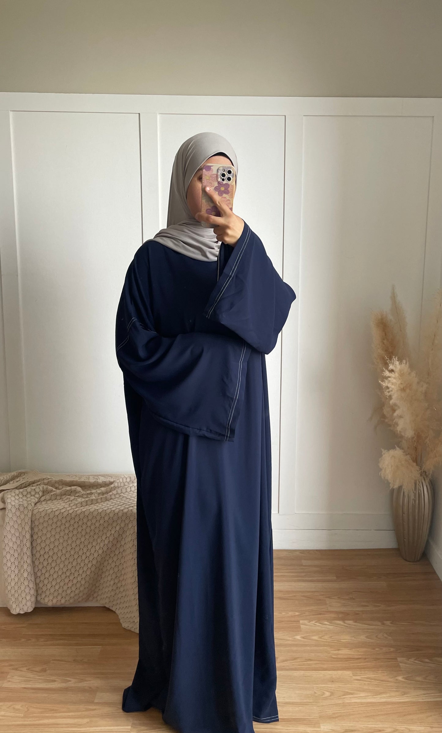 Abaya Rania | Bleu marine