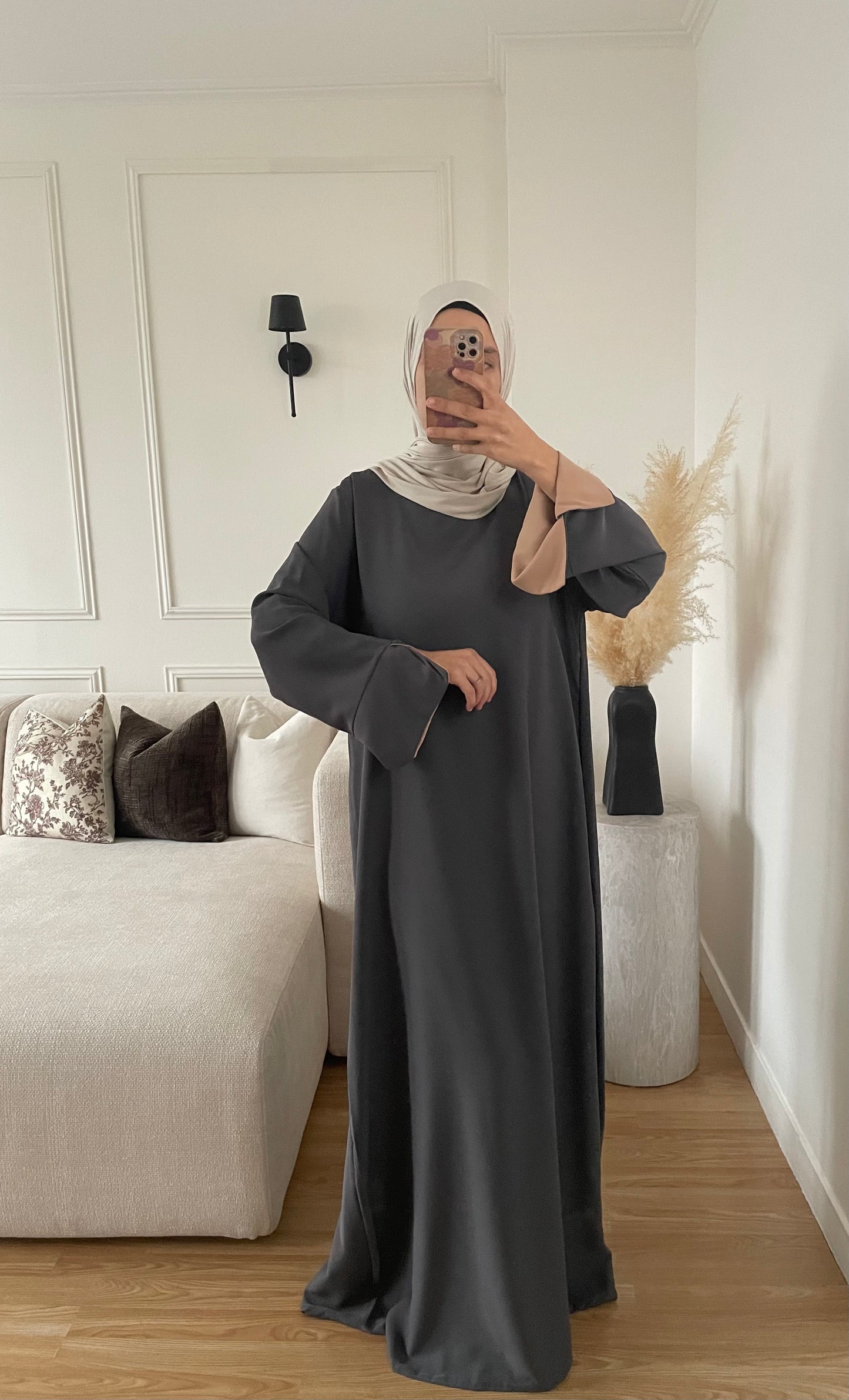 Abaya Sophia | Gris