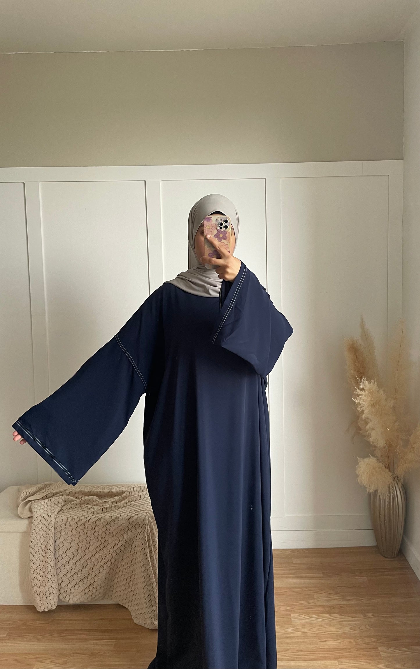 Abaya Rania | Bleu marine