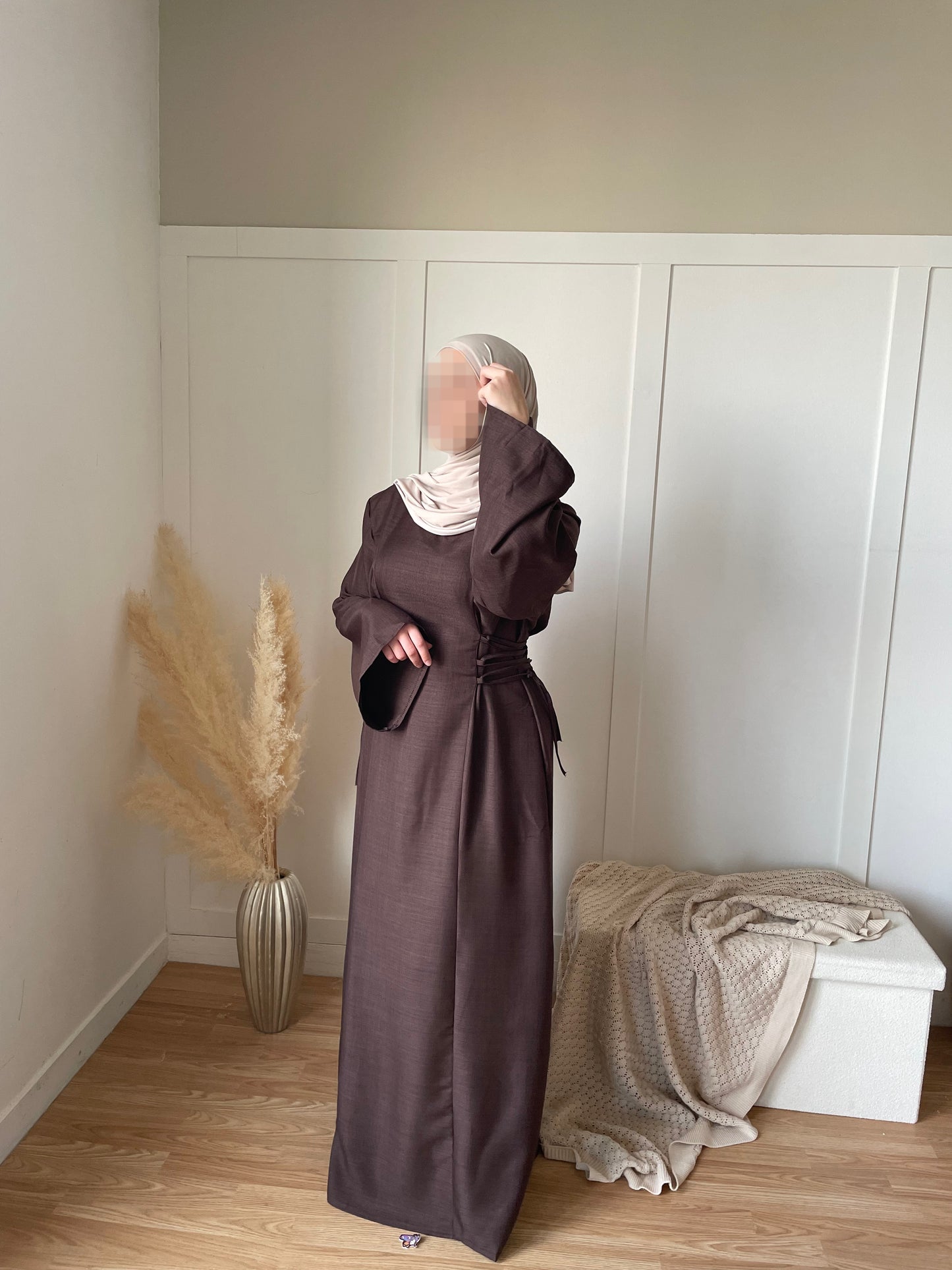 Abaya Yara | Marron