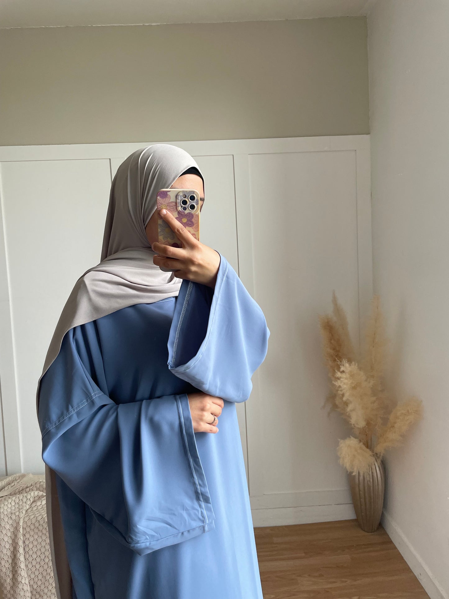 Abaya Rania | Bleu ciel