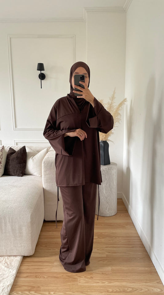 Burkini zip | Marron