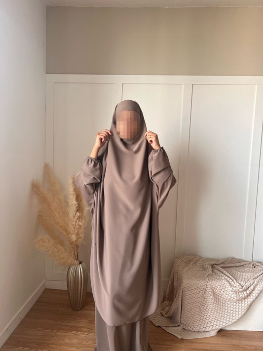 Jilbeb nelia | Taupe