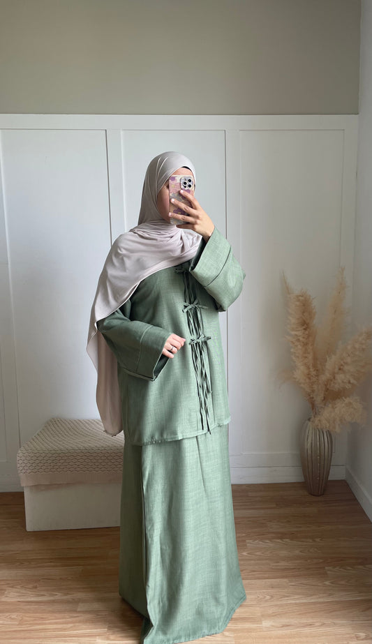 Ensemble jupe Manel | Vert