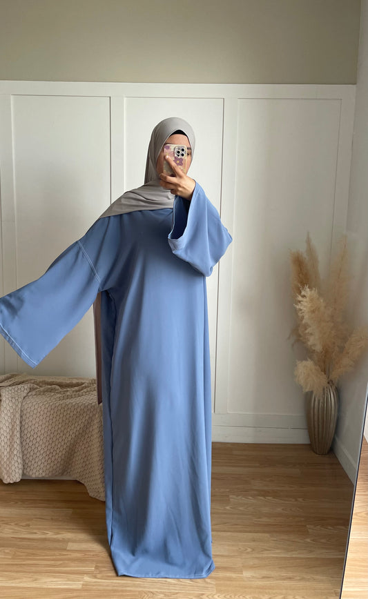 Abaya Rania | Bleu ciel