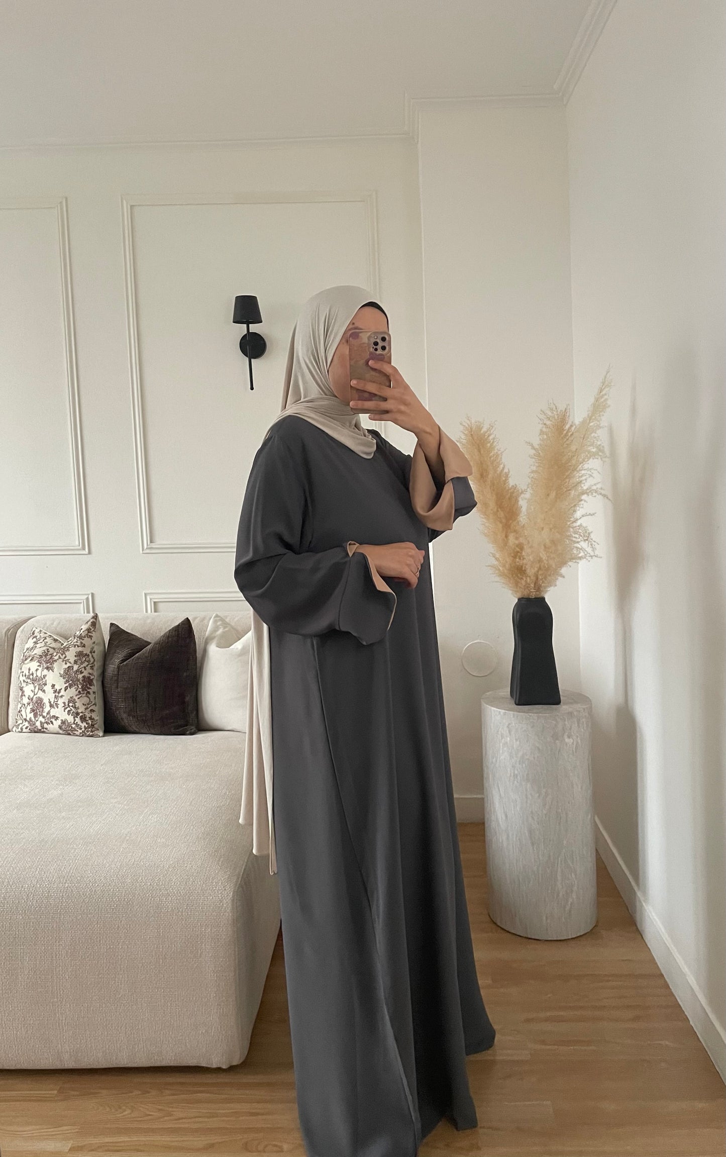 Abaya Sophia | Gris