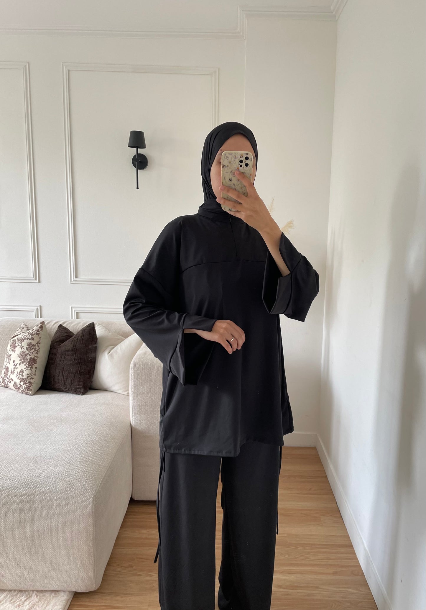 Burkini zip | Noir