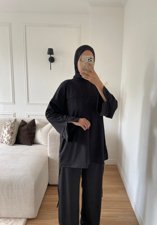 Burkini zip | Noir