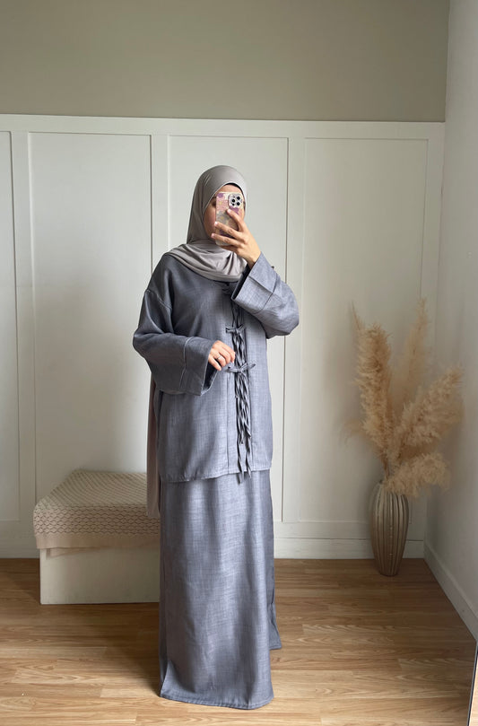 Ensemble jupe Manel | Gris