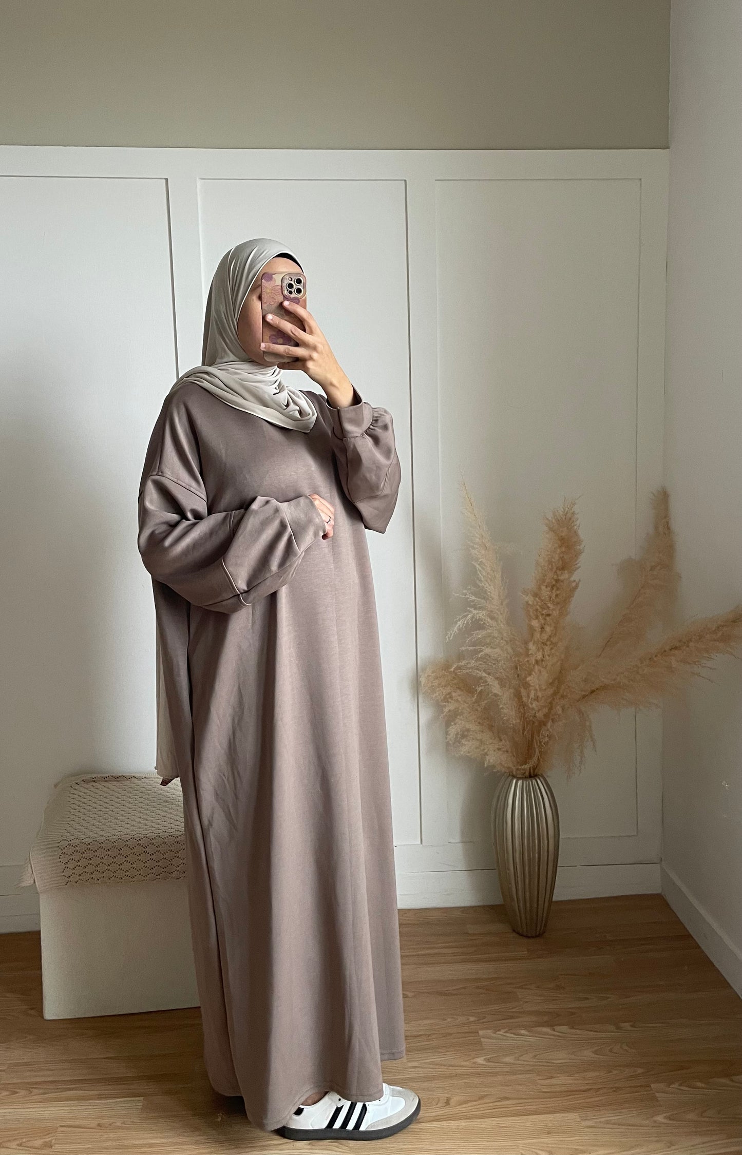 Robe pull Leila | Taupe