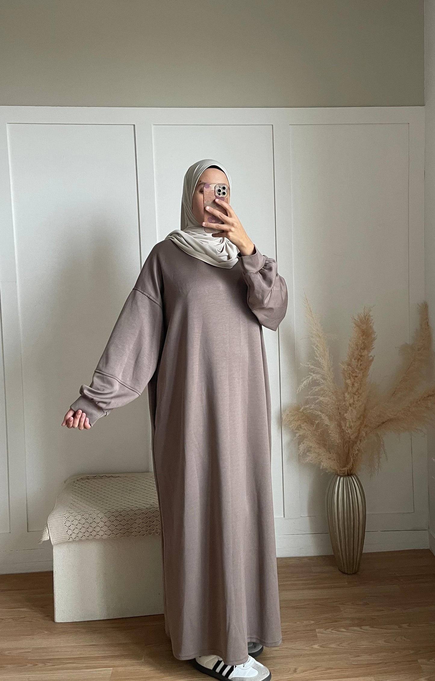 Robe pull Leila | Taupe