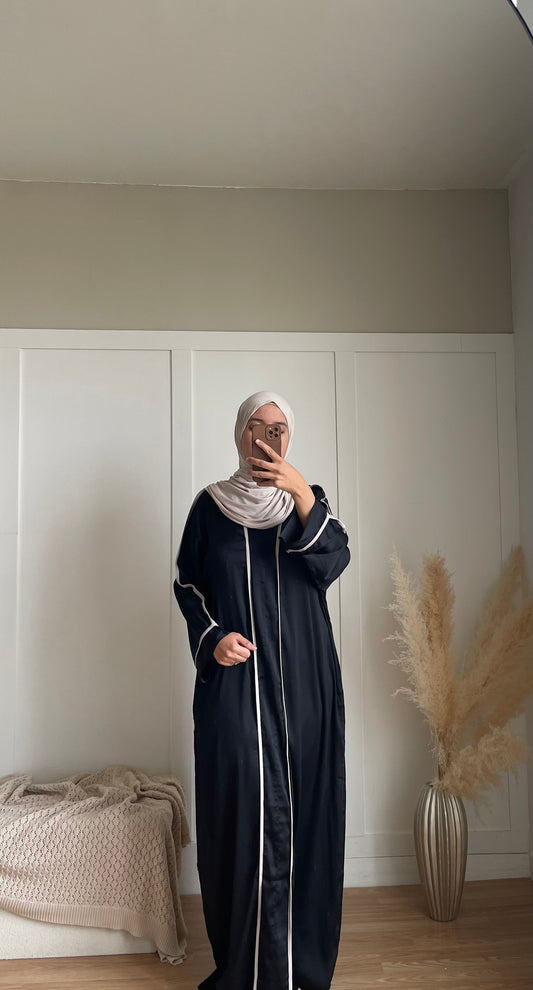 Abaya Hajar | Noir